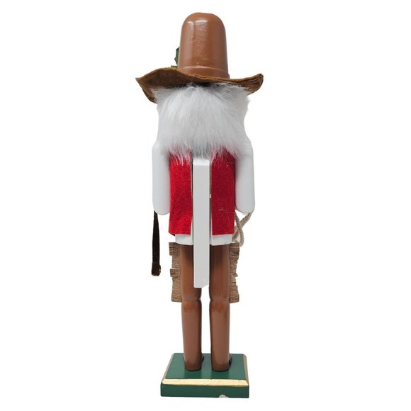 14" Ethnic Cowboy Nutcracker, Christmas Decor - Picture 4 of 4